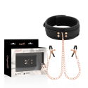 COQUETTE CHIC DESIRE - COLLANA CON PINZA PER CAPEZZOLI FANTASIA CON FODERA IN NEOPRENE 1 