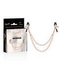 COQUETTE CHIC DESIRE - CLIPS PER CAPEZZOLI IN METALLO FANTASIA CON CATENA 1 