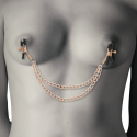 COQUETTE CHIC DESIRE - FANTASY METAL NIPPLE CLIPS WITH CHAIN 2 