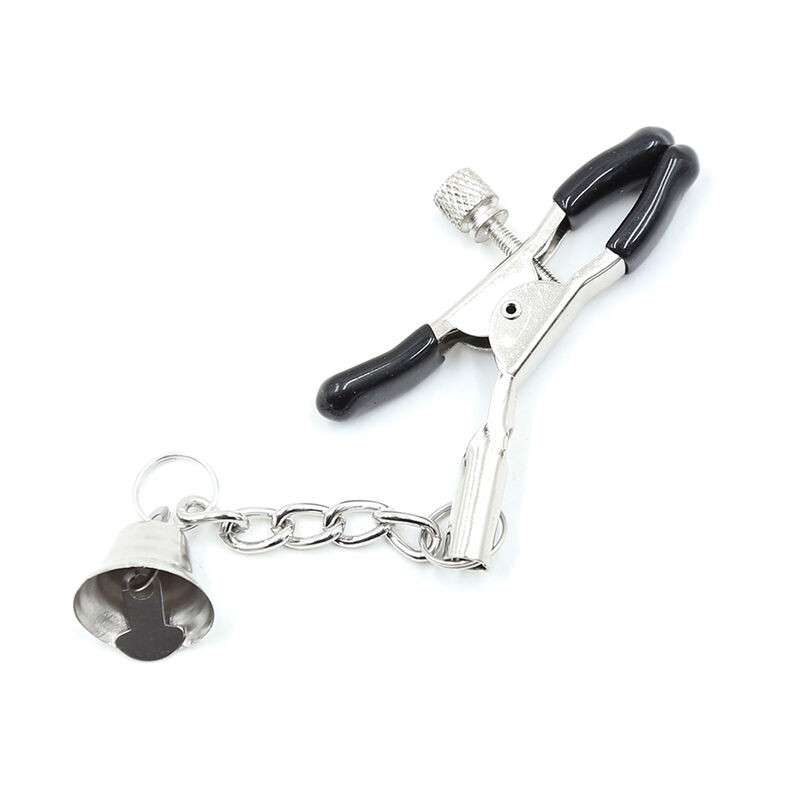 OHMAMA FETISH - NIPPLE Clamps WITH CHAIN AND BELLS 1 