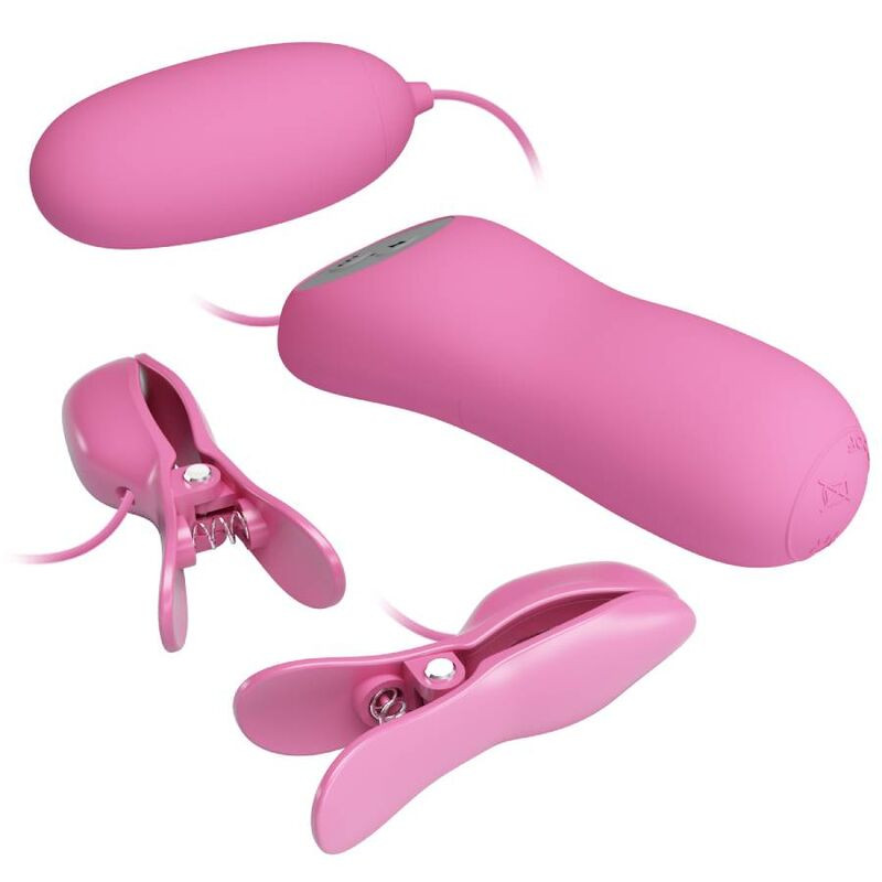 PRETTY LOVE - TWEEZERS WITH VIBRATION AND PINK ELETROSHOCK 3 