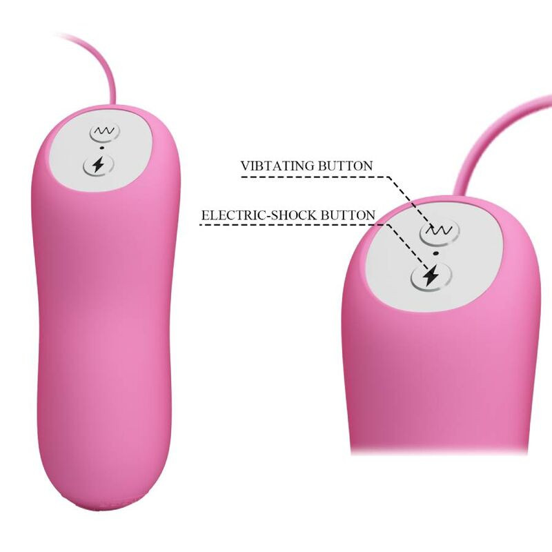 PRETTY LOVE - TWEEZERS WITH VIBRATION AND PINK ELETROSHOCK 5 