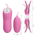 PRETTY LOVE - TWEEZERS WITH VIBRATION AND PINK ELETROSHOCK 7 