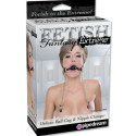 FETISH FANTASY EXTREME - DELUXE BALL GAG AND NIPPLE CLAMPS 1 