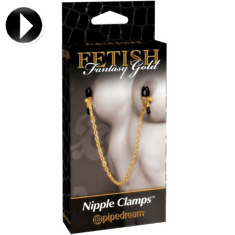 FETISH FANTASY GOLD - NIPPLE CLAMPS 3 