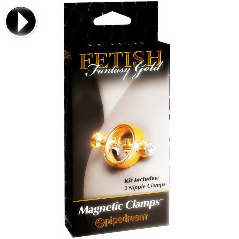 FETISH FANTASY GOLD - MAGNETIC CLAMPS 3 