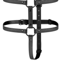 FETISH SUBMISSIVE BONDAGE - ADJUSTABLE HARNESS TORSO AND ARMS 4 