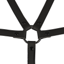 FETISH SUBMISSIVE BONDAGE - ADJUSTABLE HARNESS TORSO AND ARMS 5 