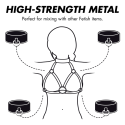 FETISH SUBMISSIVE BONDAGE - ADJUSTABLE CHEST HARNESS 4 