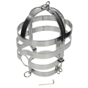 METAL HARD - MASCHERA CON COLLANA IN ACCIAIO 1 