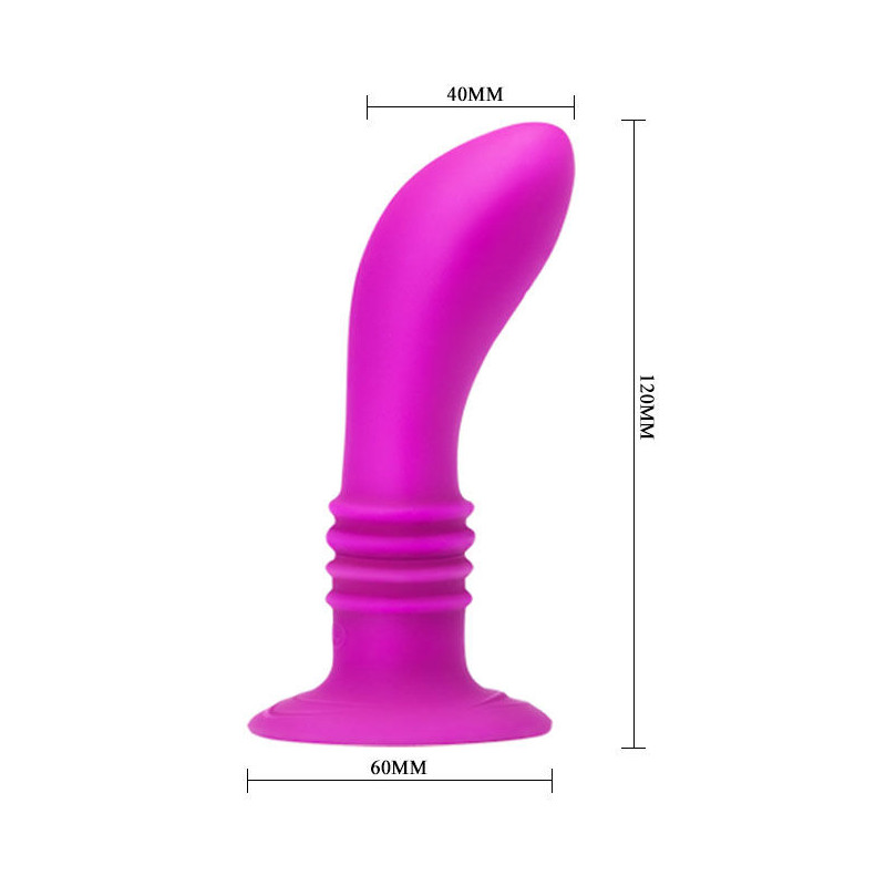 PRETTY LOVE - BOOTY PASSION VIBRATOR PLUG 10V 7 