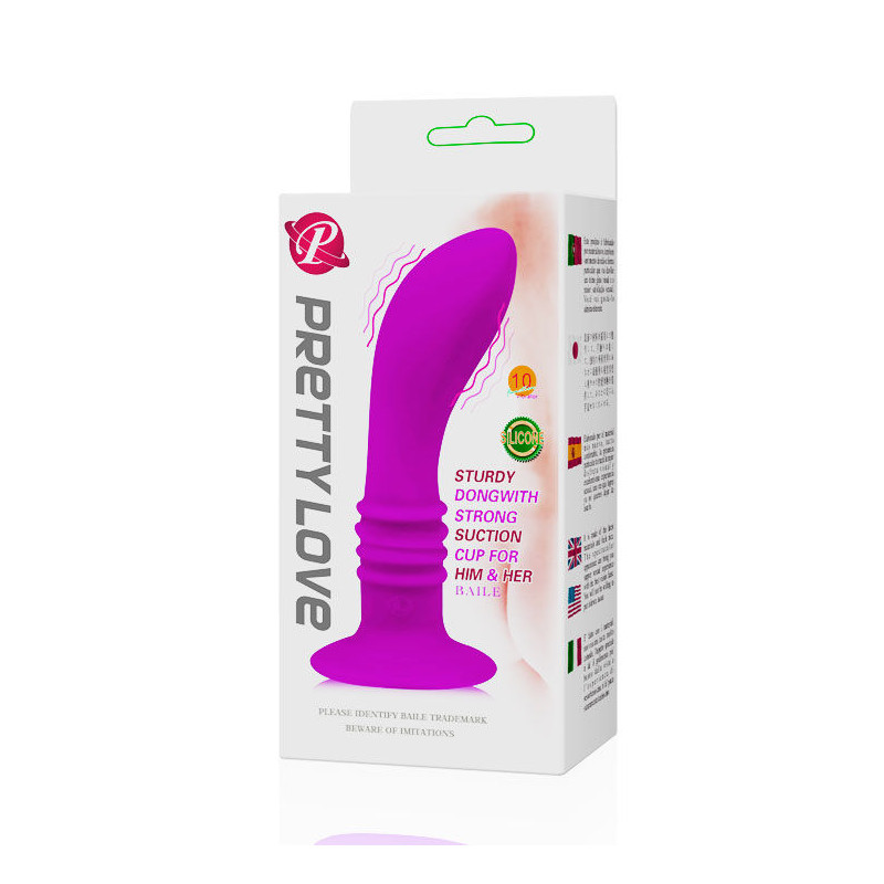 PRETTY LOVE - BOOTY PASSION VIBRATOR PLUG 10V 10 