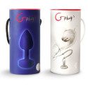 G-VIBE - FUNTOYS GPLUG VIBRATEUR ANAL RECHARGEABLE GRAND BLEU CIEL 3.9CM 2 