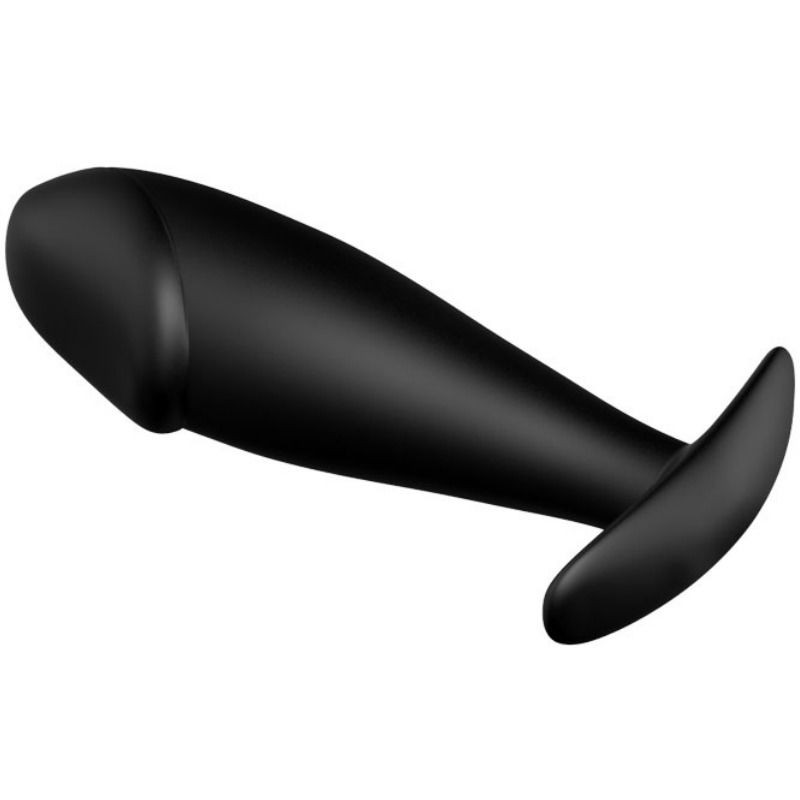 PRETTY LOVE - ANAL PLUG SILICONE PENIS FORM BLACK 2 