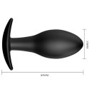 PRETTY LOVE - ANAL PLUG SILICONE ANCHOR 8.5 CM BLACK 4 