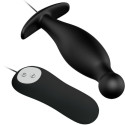 PRETTY LOVE - SILICONE ANAL PLUG 12 VIBRATION MODES BLACK 2 