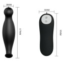 PRETTY LOVE - SILICONE ANAL PLUG 12 VIBRATION MODES BLACK 3 