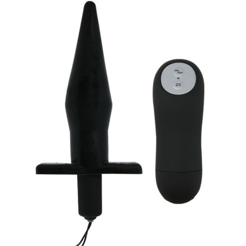 BAILE - BUTT ANALPLUG MIT VIBRATION SCHWARZ 1 