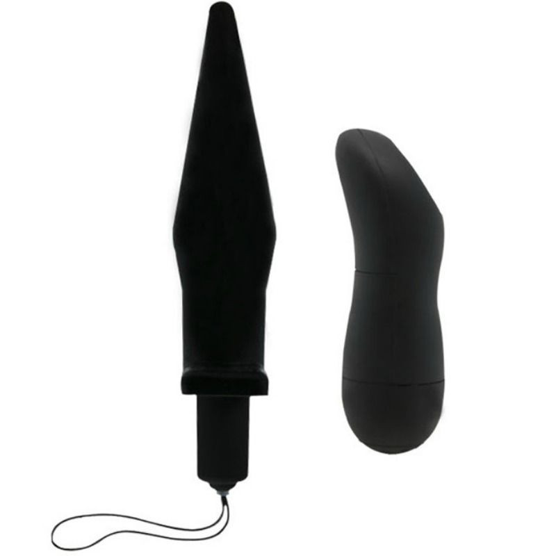 BAILE - DANCE BUTT ANAL PLUG WITH VIBRATION BLACK 3 