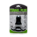 PERFECT FIT BRAND - DOUBLE TUNNEL PLUG XL LARGE BLACK 1 