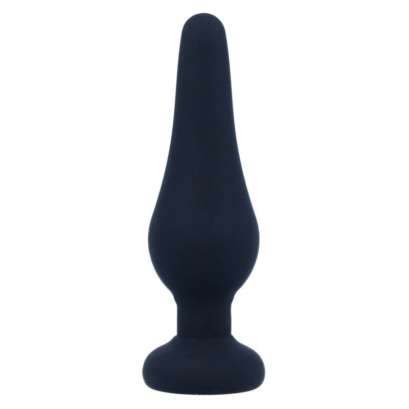 INTENSE - ANALPLUG PIPO S SCHWARZES SILIKON 9,8 CM 2 