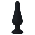 INTENSE - PLUG ANALE PIPO M SILICONE NERO 11 CM 2 