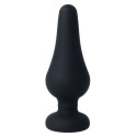 INTENSE - PLUG ANALE PIPO L SILICONE NERO 13 CM 2 