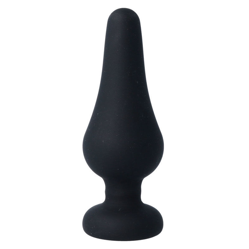 INTENSE - ANAL PLUG PIPO L BLACK SILICONE 13 CM 2 