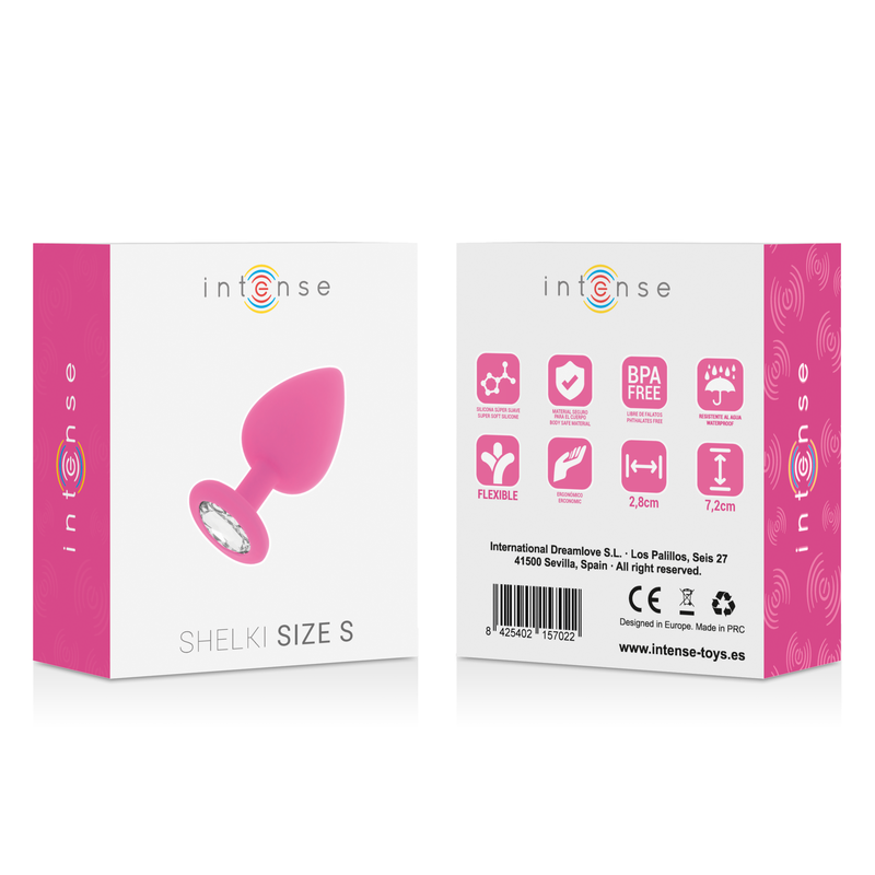 INTENSE - SHELKI S PLUG ANAL FUCHSIA 5 