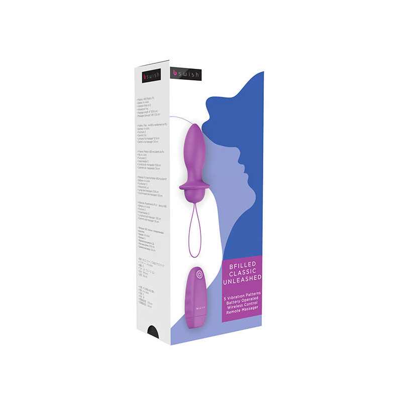 B SWISH - BFILLED CLASSIC VIBRATING PLUG ORCHID 2 