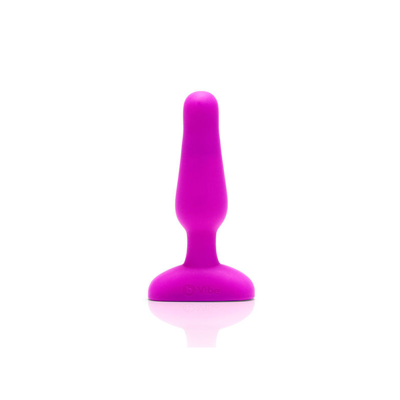 B-VIBE - NOVICE TÉLÉCOMMANDE PLUG ANAL FUCHSIA 1 