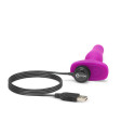 B-VIBE - NOVICE TÉLÉCOMMANDE PLUG ANAL FUCHSIA 2 