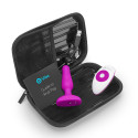 B-VIBE - NOVICE ANAL-STECKER MIT FERNBEDIENUNG FUCHSIA 4 