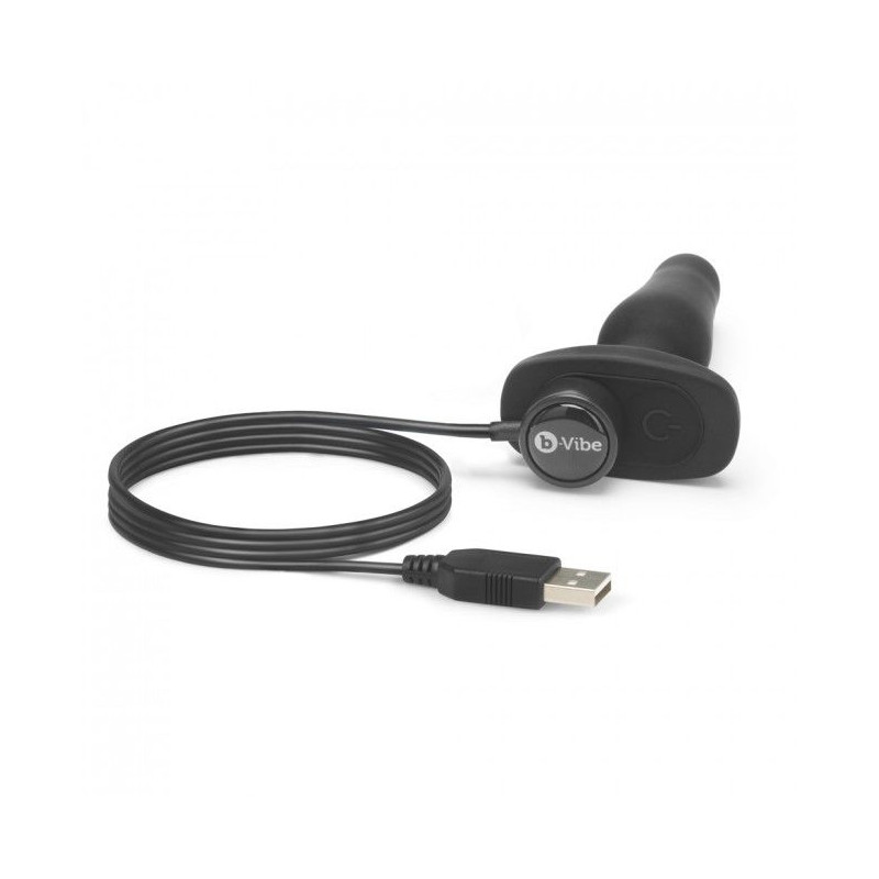 B-VIBE - NOVICE TÉLÉCOMMANDE PLUG ANAL NOIR 3 