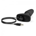 B-VIBE - RIMMING TÉLÉCOMMANDE PLUG ANAL 2 NOIR 5 