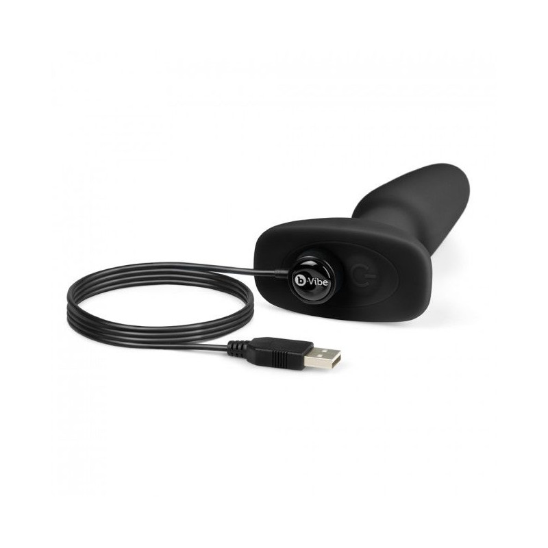 B-VIBE - RIMMING TÉLÉCOMMANDE PLUG ANAL 2 NOIR 5 