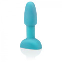 B-VIBE - RIMMING TÉLÉCOMMANDE PLUG ANAL PETITE TEAL 1 