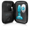 B-VIBE - RIMMING TÉLÉCOMMANDE PLUG ANAL PETITE TEAL 4 