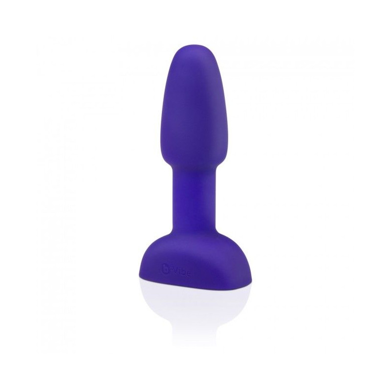 B-VIBE - RIMMING TÉLÉCOMMANDE PLUG ANAL PETITE LILAS 1 