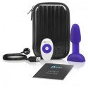 B-VIBE - RIMMING TÉLÉCOMMANDE PLUG ANAL PETITE LILAS 2 