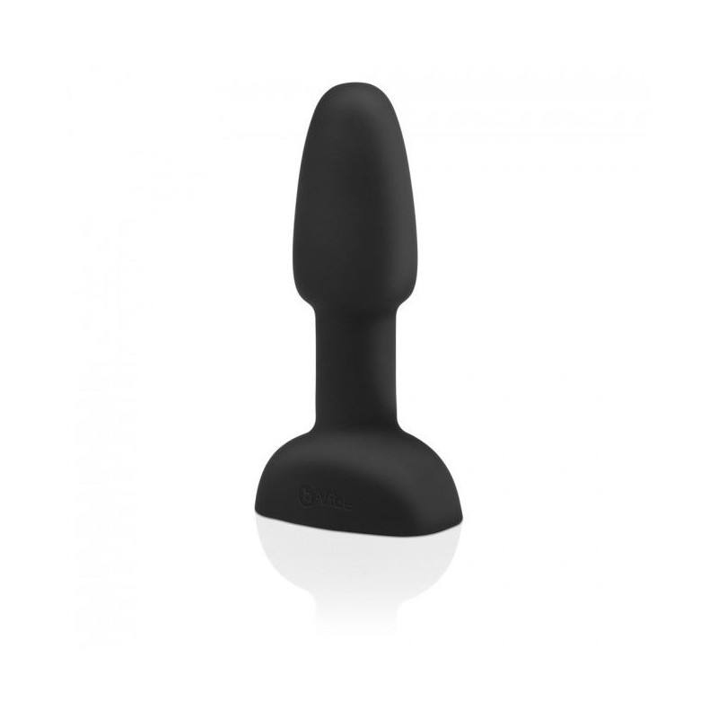 B-VIBE - RIMMING TÉLÉCOMMANDE PLUG ANAL PETITE NOIR 7 