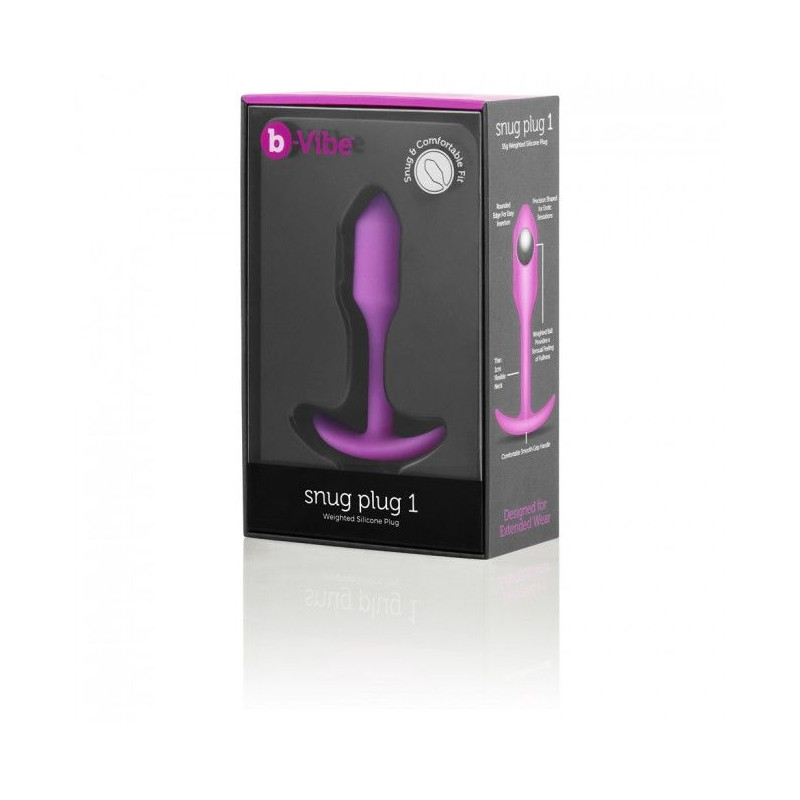 B-VIBE - SNUG PLUG 1 PINK 1 