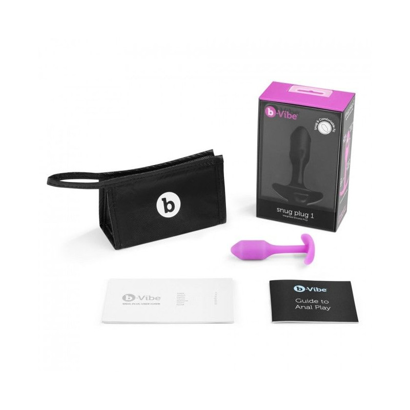 B-VIBE - SNUG PLUG 1 ROSA 2 