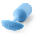 B-VIBE - SNUG ANAL PLUG 3 SKY BLUE 1 