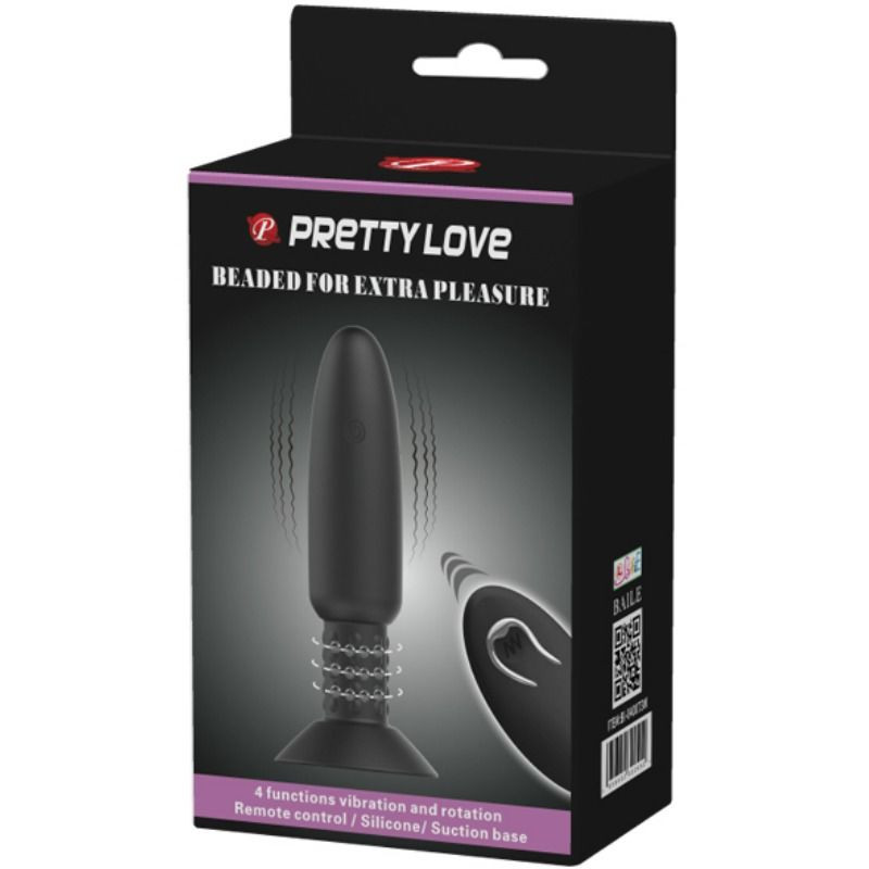 PRETTY LOVE - PLUG WITH VIBRATION AND ROTATION 8 