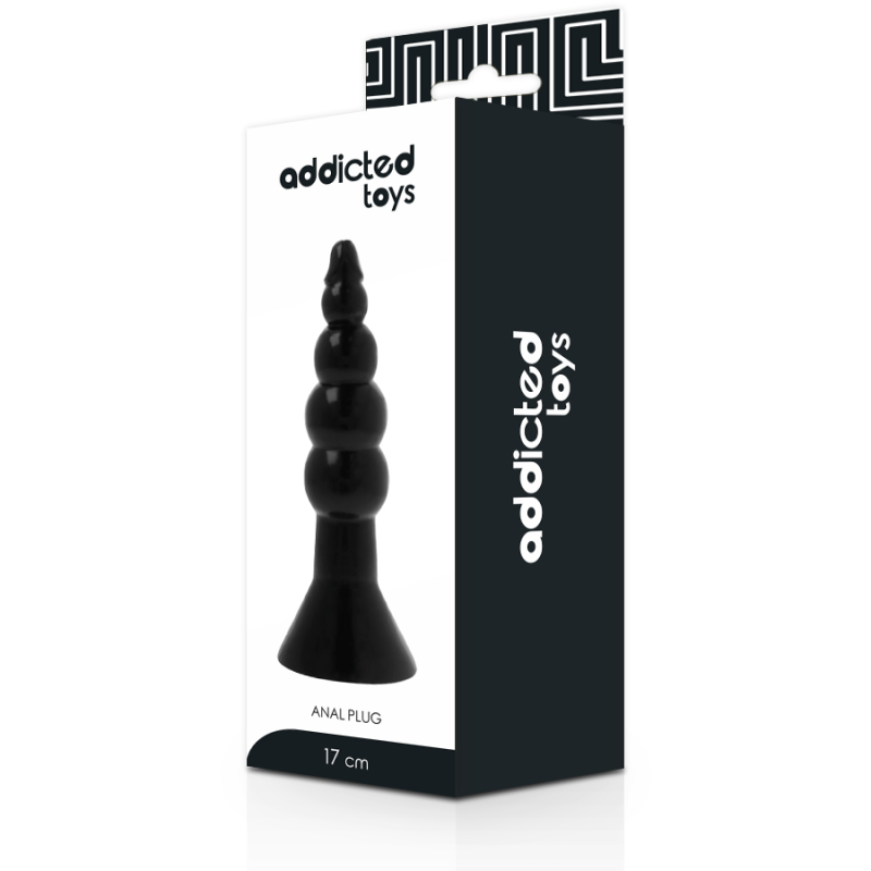 ADDICTED TOYS - PLUG ANALE 17 CM NERO 3 