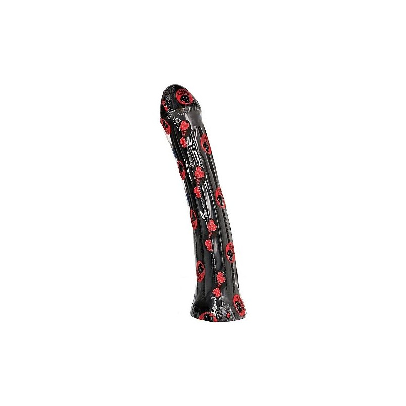 ALL BLACK - DILDO CON PLUG 31 CM 2 