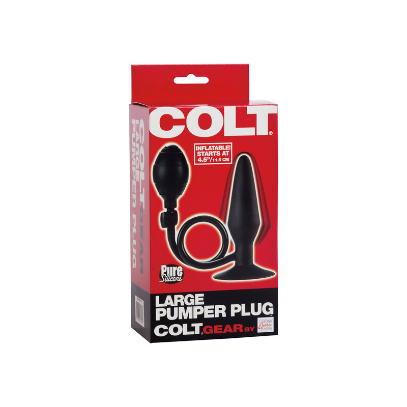 CALEXOTICS - COLT LARGE PUMPER PLUG BLACK 1 