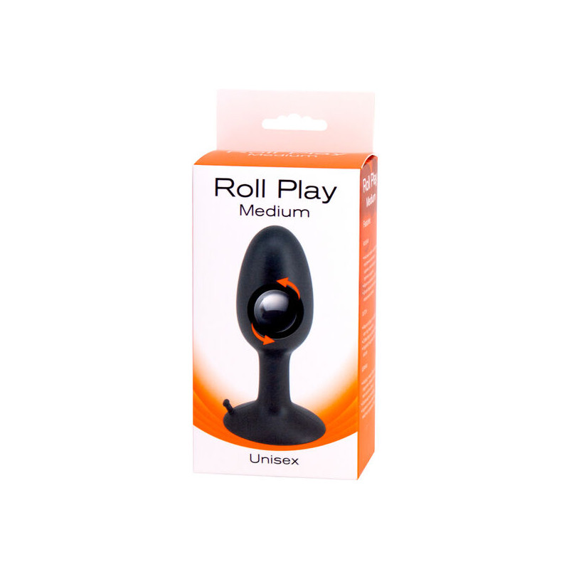 SEVEN CREATIONS - ROLL PLAY MEDIUM SILICONE PLUG 1 