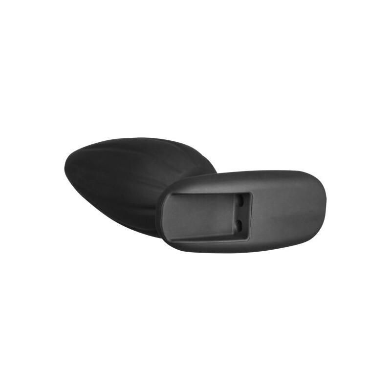 ELECTRASTIM - SILICONE NOIR ROCKER BUTTT PLUG MOYEN 3 